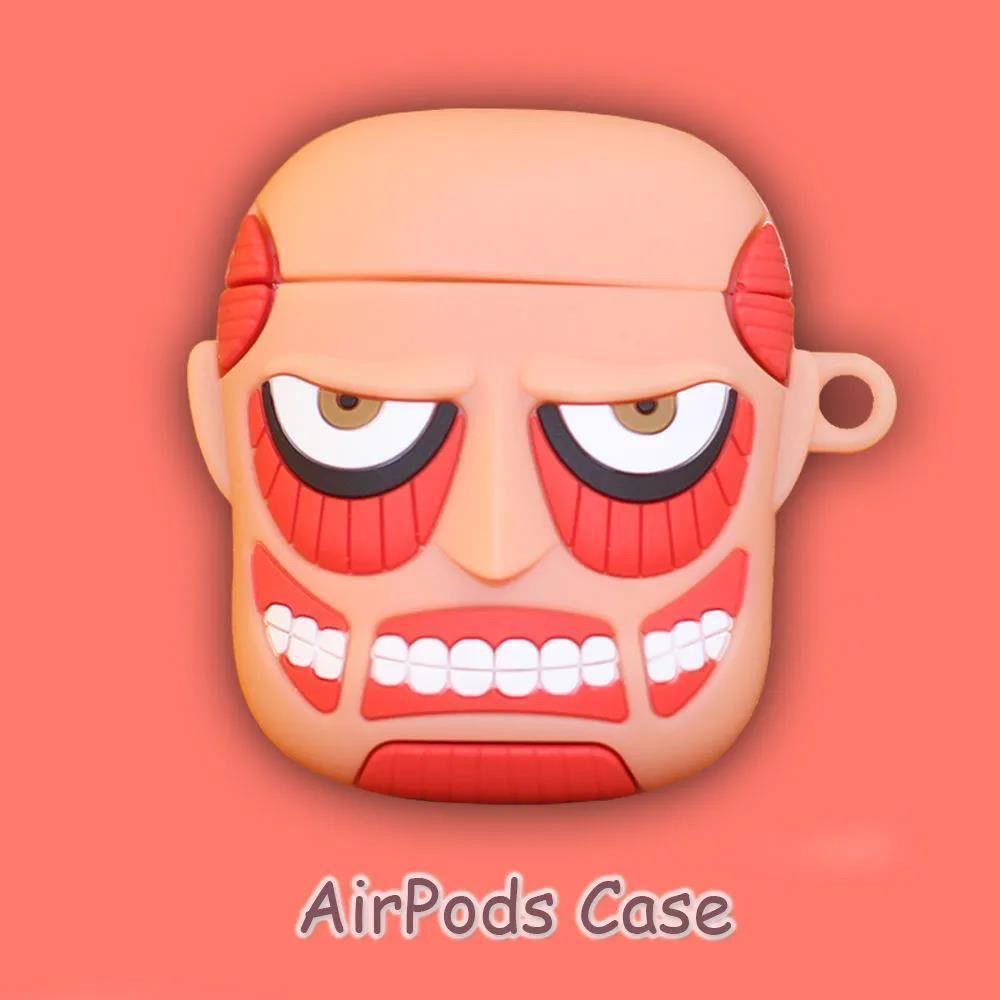 Big Faced Monster Airpod Case Cartoon Silicone Case