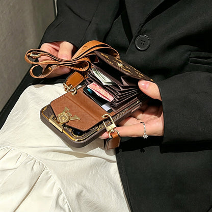 Popular Card Holder And Light Luxury Crossbody IPhone Cases