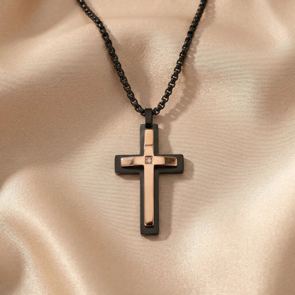 Ebon Cross Necklace