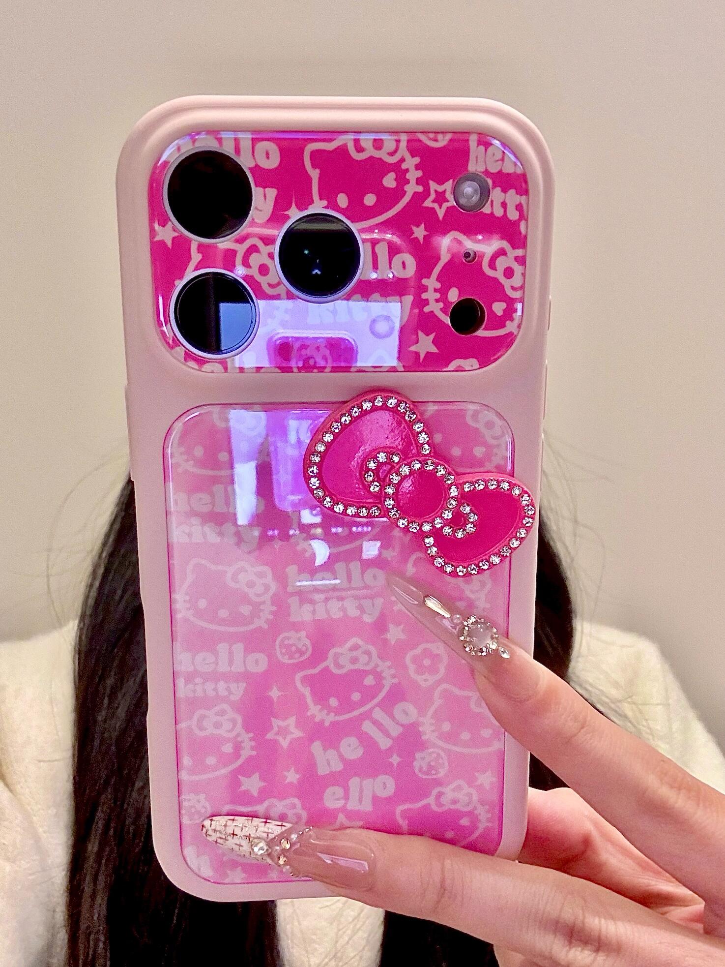 Hellokitty Pink Cute Kawaii Phone Case #0589