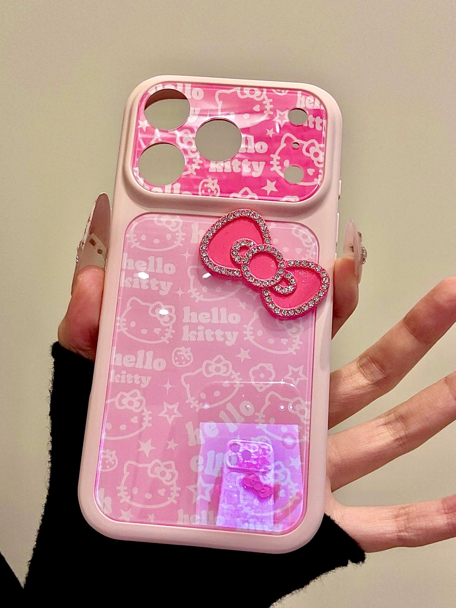 Hellokitty Pink Cute Kawaii Phone Case #0589
