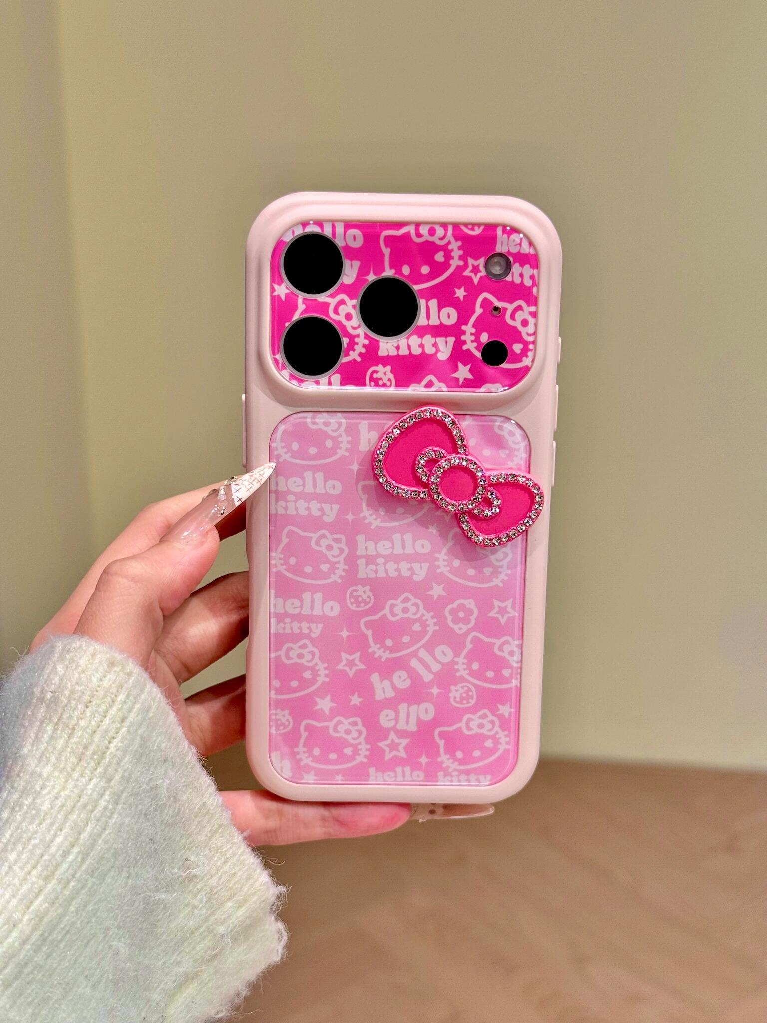 Hellokitty Pink Cute Kawaii Phone Case #0589