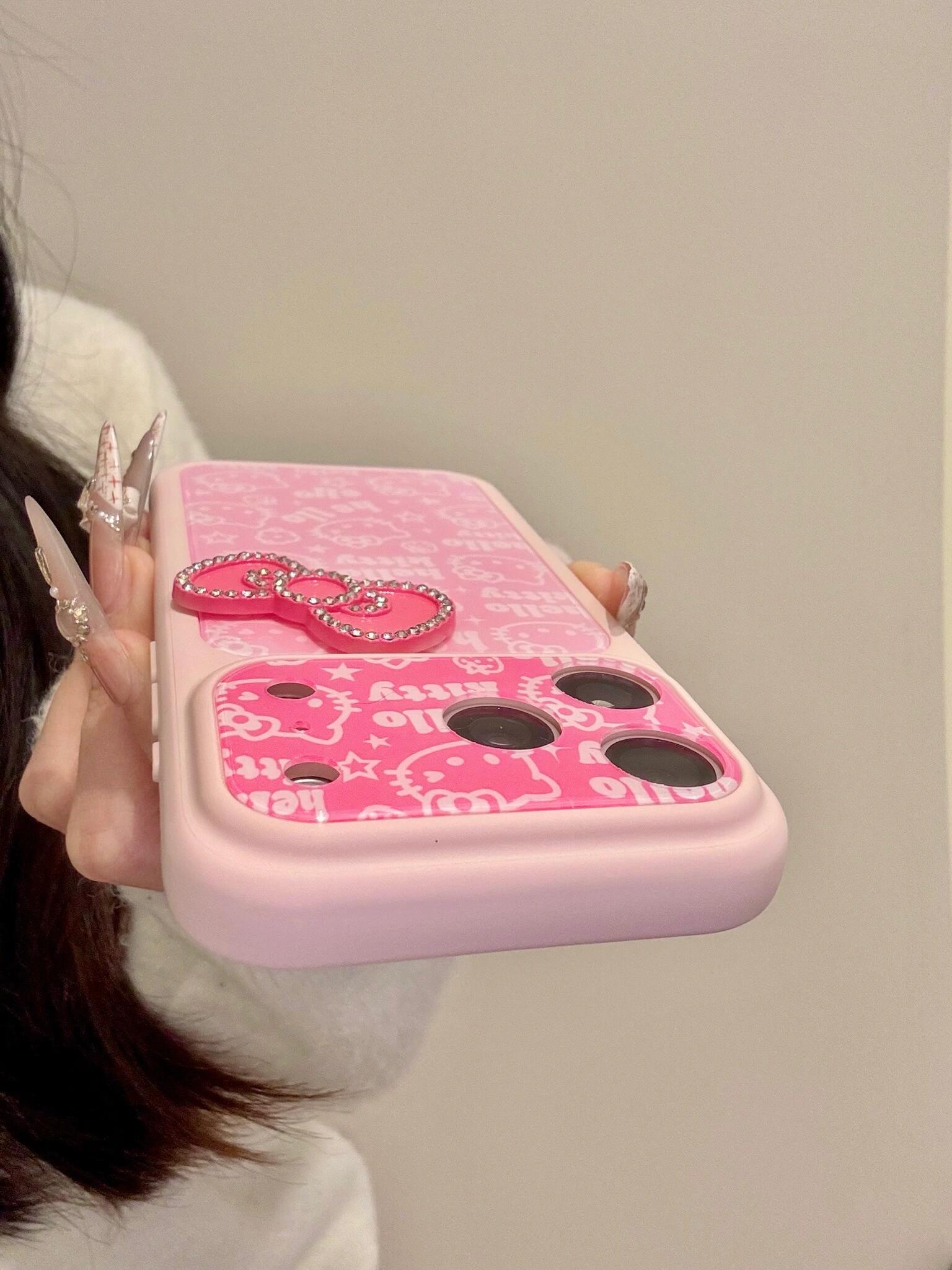 Hellokitty Pink Cute Kawaii Phone Case #0589