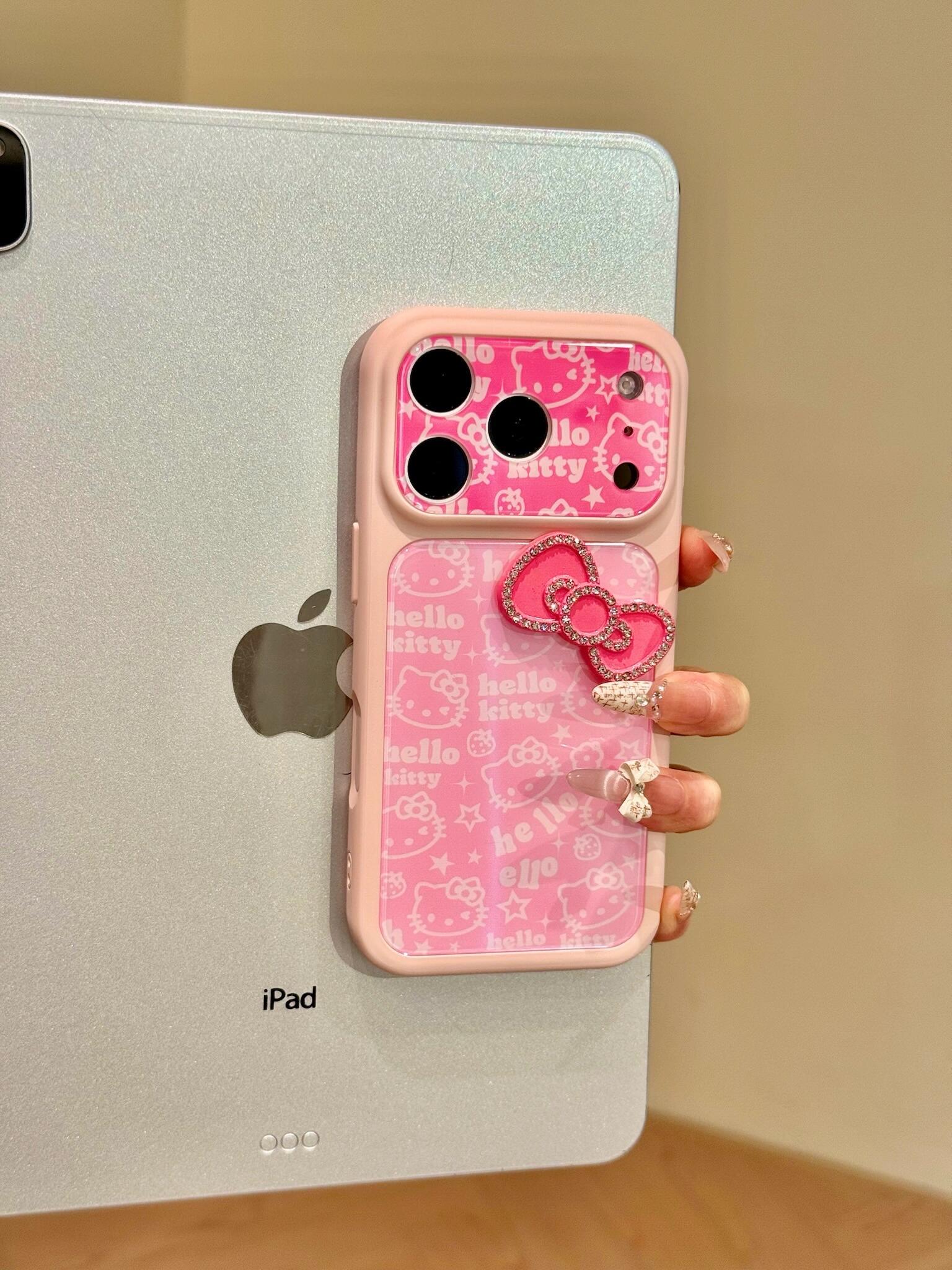 Hellokitty Pink Cute Kawaii Phone Case #0589