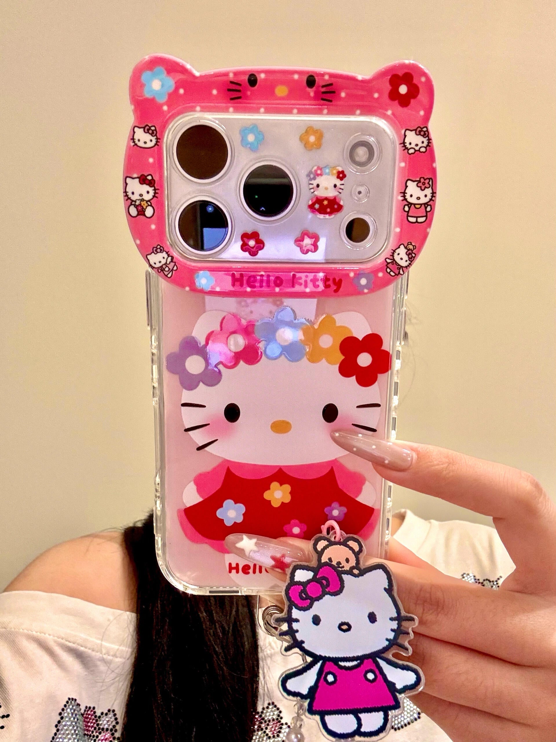 Hellokitty Pink Cute Kawaii Phone Case #603