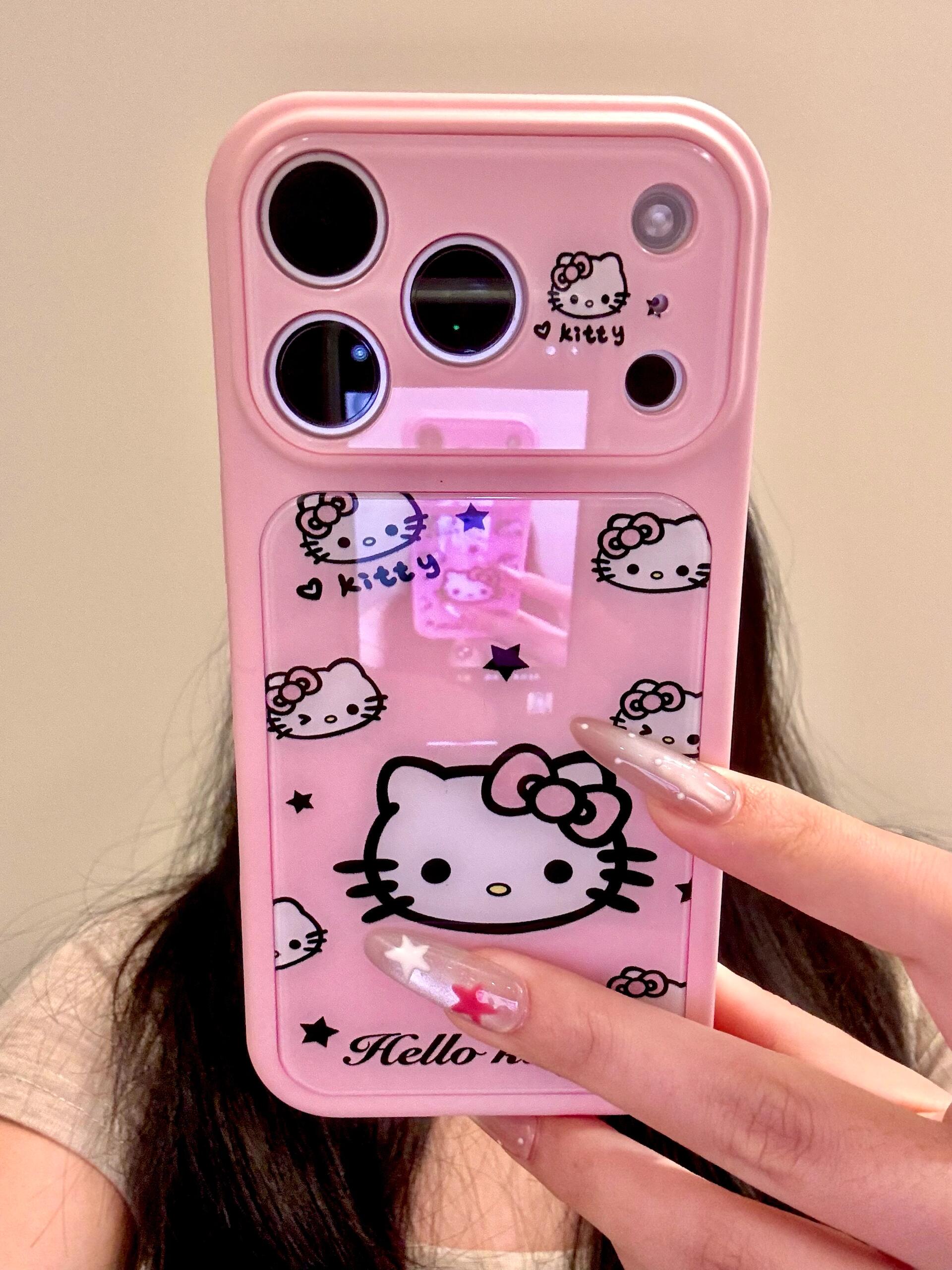 Hellokitty Pink Cute Kawaii Phone Case #604
