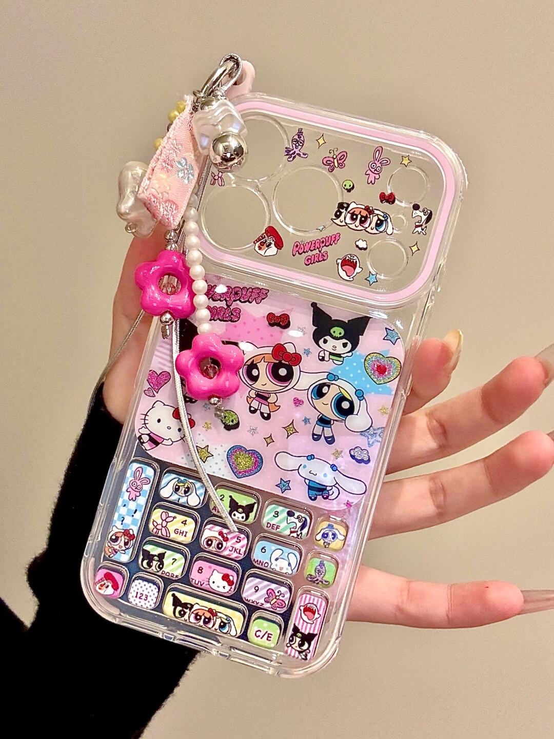 Hellokitt Powerpuff Girls Retro Phone Case Kawaii Phone Case #611