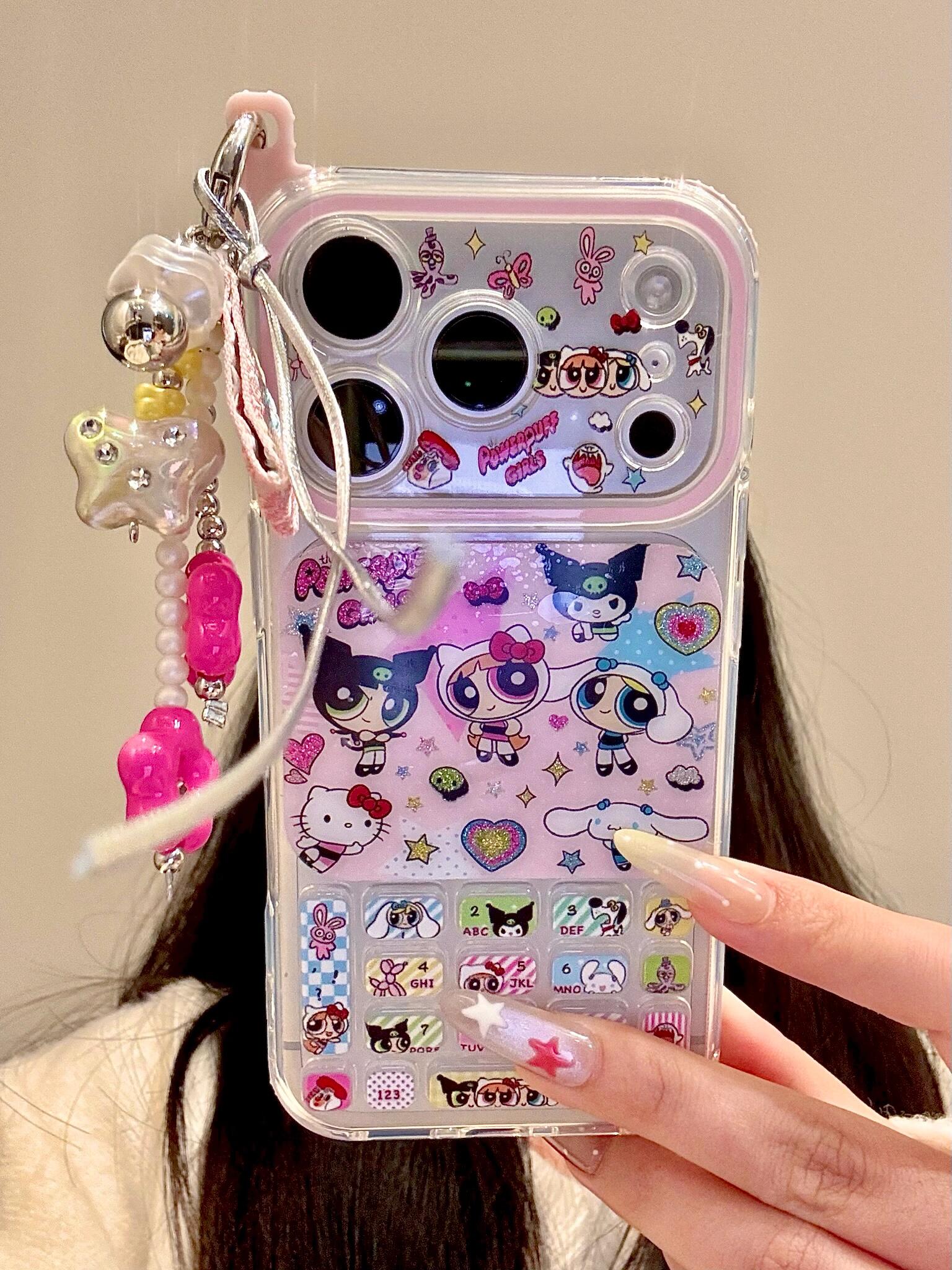 Hellokitt Powerpuff Girls Retro Phone Case Kawaii Phone Case #611