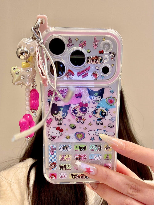 Hellokitt Powerpuff Girls Retro Phone Case Kawaii Phone Case #611