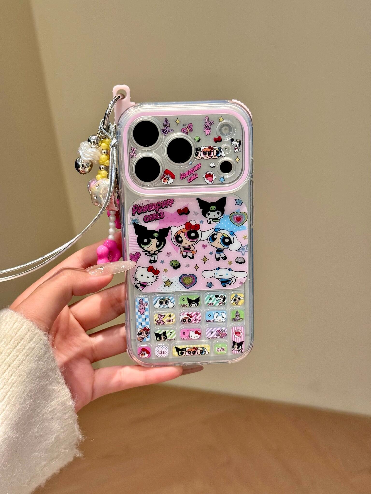 Hellokitt Powerpuff Girls Retro Phone Case Kawaii Phone Case #611
