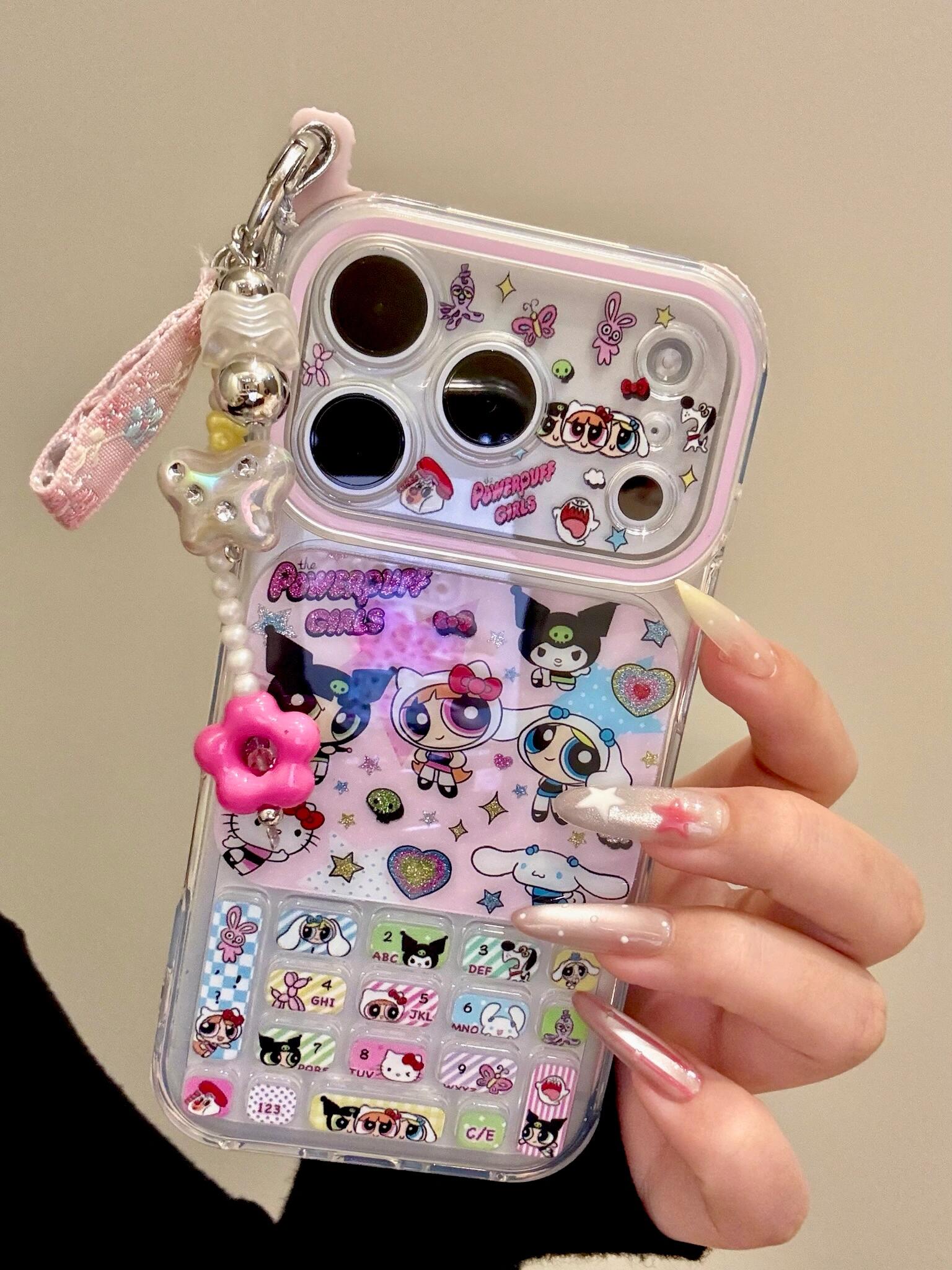 Hellokitt Powerpuff Girls Retro Phone Case Kawaii Phone Case #611