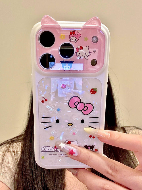 Hellokitt White Shell Cute Kawaii Phone Case #610