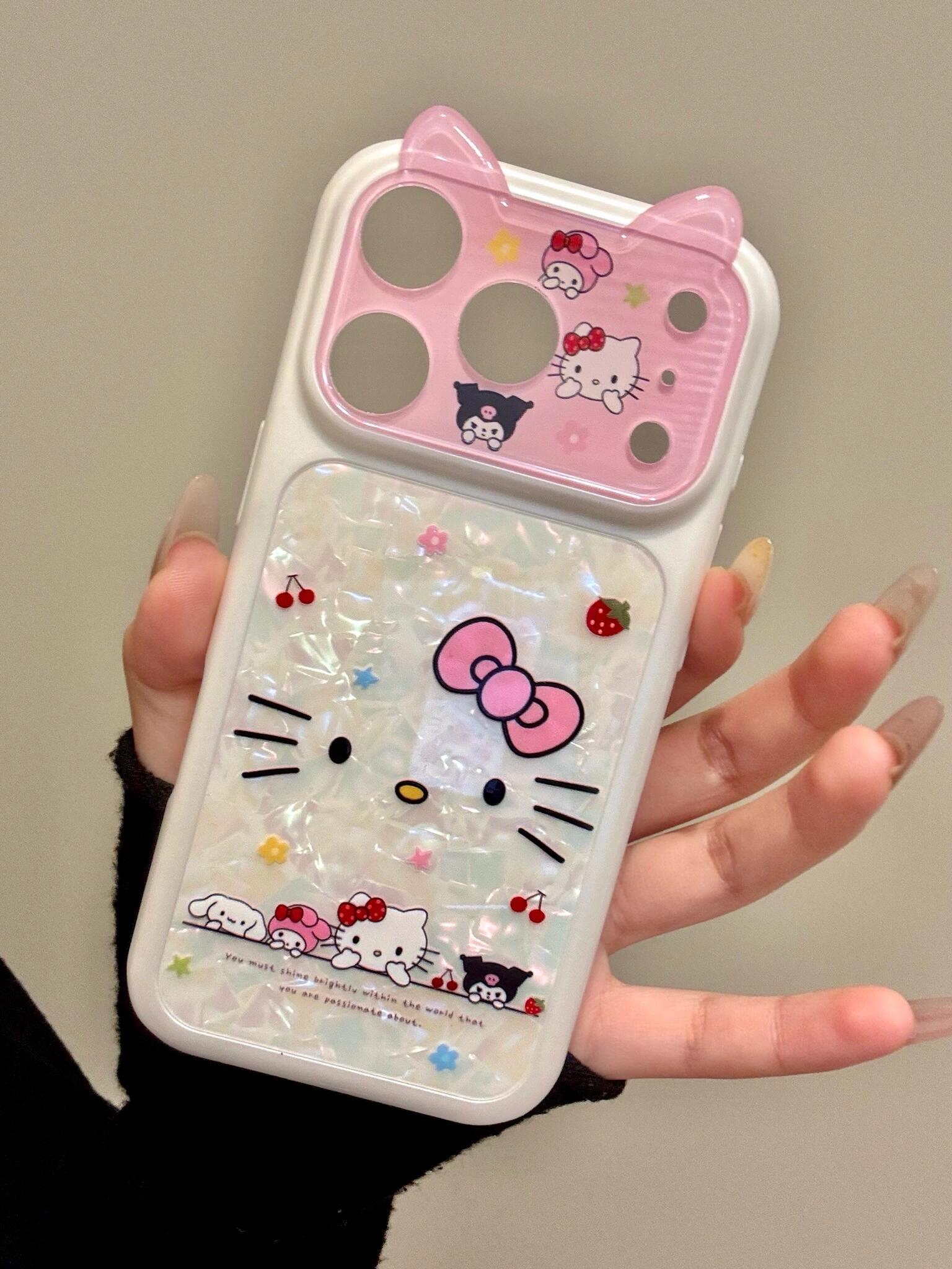 Hellokitt White Shell Cute Kawaii Phone Case #610