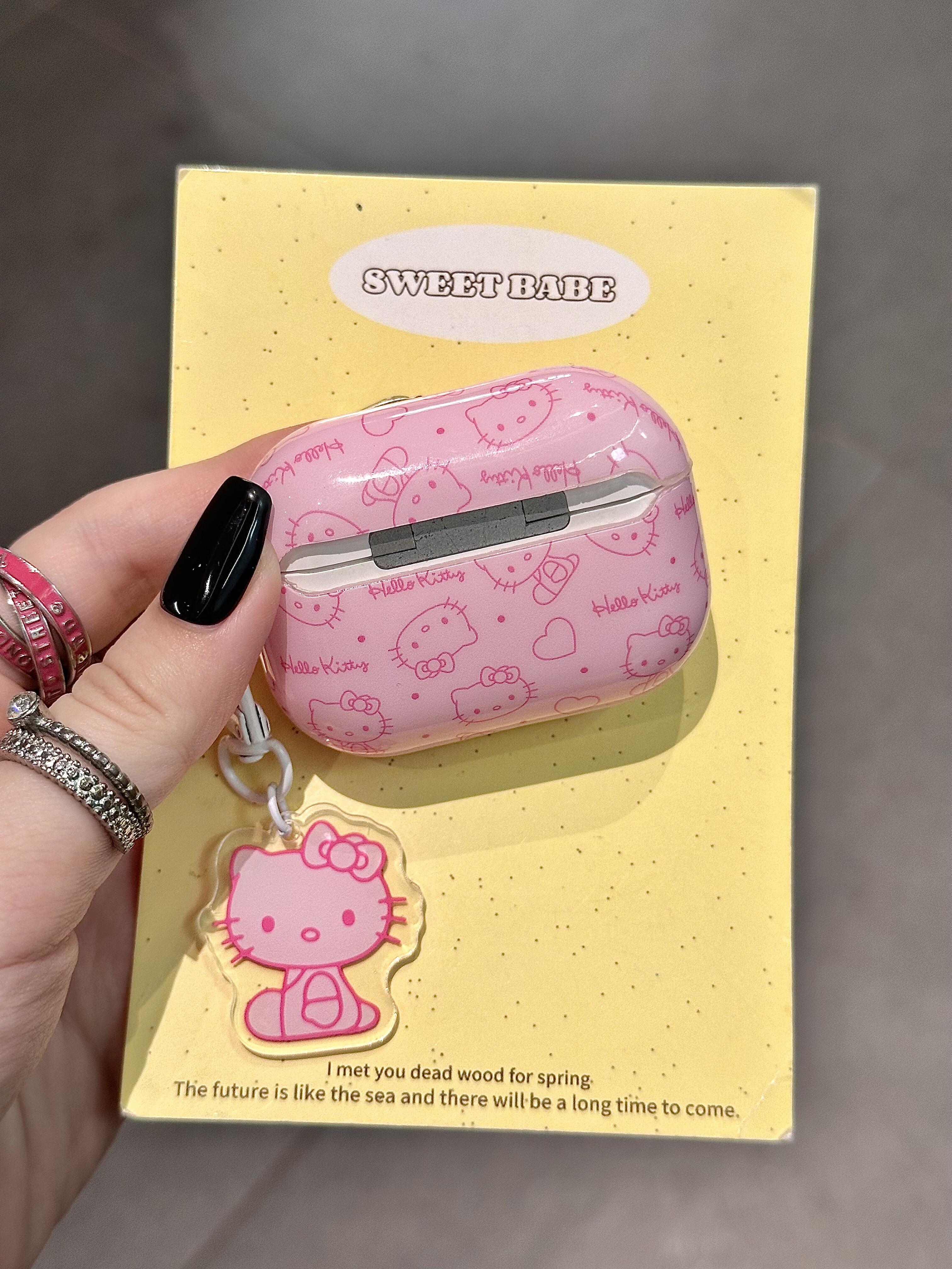 Hellokitty Pink Cute Kawaii AirPods Case #0259
