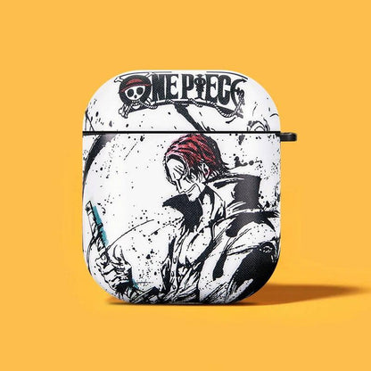 ONE PIECE Luffy Zoro AirPods Case with Keychain Loop