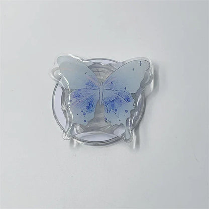 Cute Butterfly Magsafe Magnetic Phone Griptok Phone Holder Stand