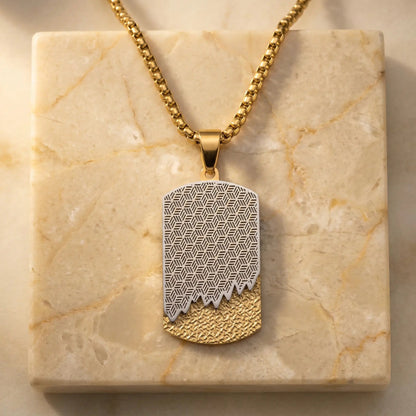 Titan Ridge Dog Tag Necklace
