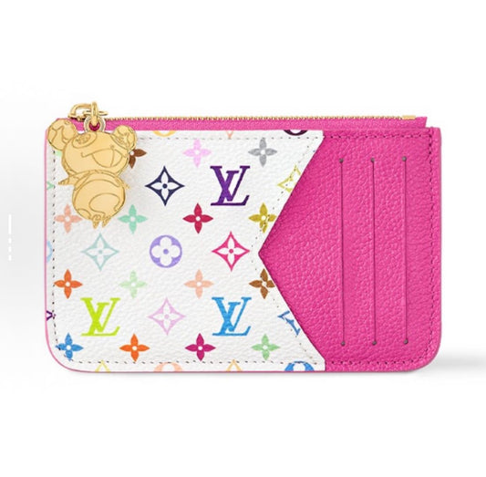 L--Inspired Card Holder Wallet: Chic & Functional!
