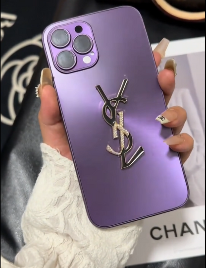 Elegant Letter Shine x Mono iPhone Case